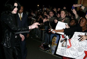 Michael and fans