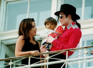 Michael and Lisa Marie with Bela Farkas in 1994