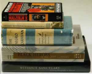 Книги об афроамериканской истории из собрания Майкла
