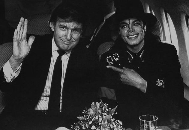 Трамп и Джексон в частном самолете