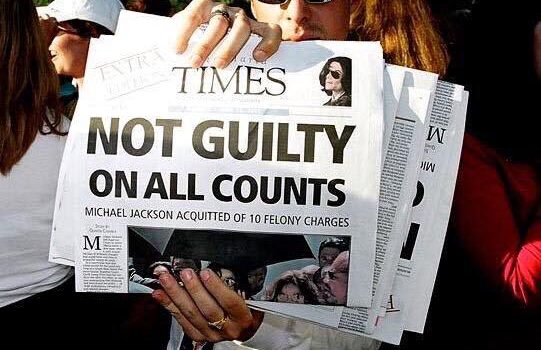 MJ not guilty